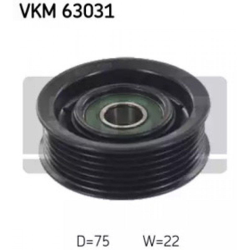 VKM 63031 SKF Ролик модуля натягувача ременя